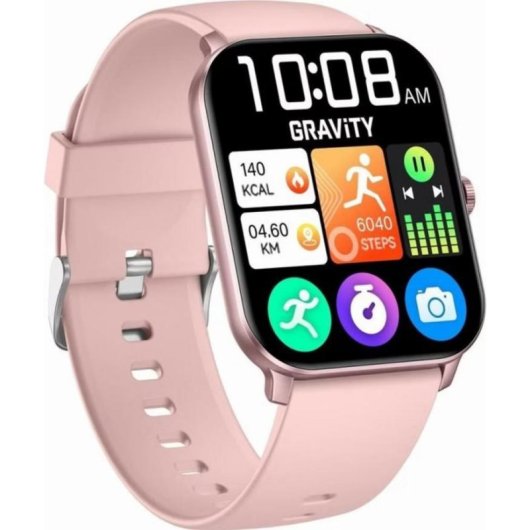 Gravity GT36-1 Bluetooth 1,85" Rosa Correa Única IP68 Resistente al agua