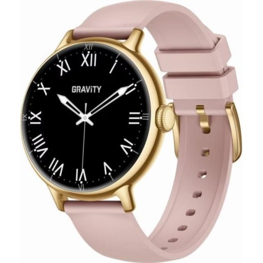 Gravity GT33-1 Bluetooth GPS 41mm Oro Correa Milanaise IP68 Pulsómetro Tensiómetro