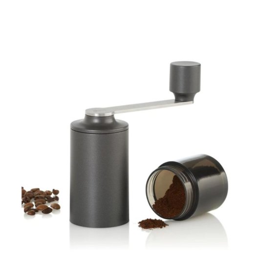 Molinillo de café AdHoc Moro manual cerámico 25 g gris oscuro