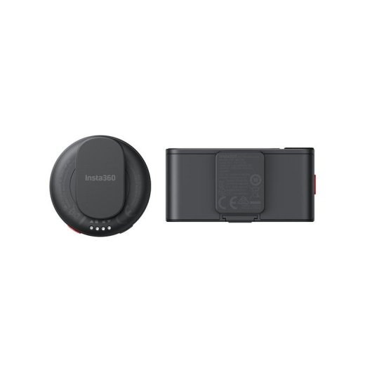Micrófono Insta360 Mic Pro inalámbrico con pantalla personalizable y modos direccionales