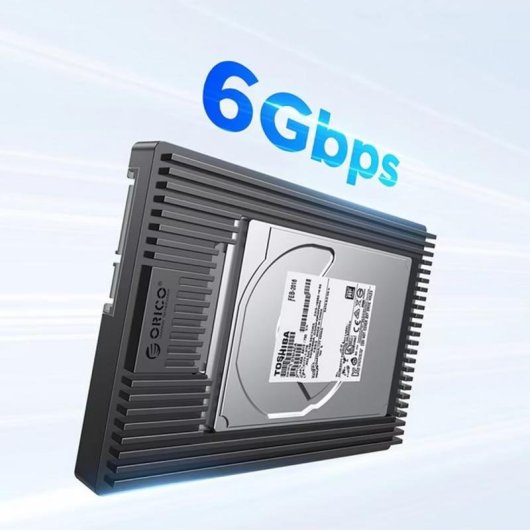 Adaptador de disco duro Orico D2SS-6G para 2,5" a 3,5" SATA 6 Gbit/s