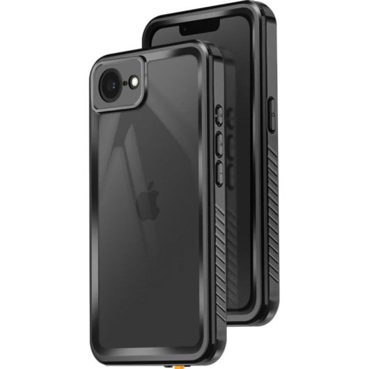 Funda para móvil Redpepper BACK-REDP-17E Backcover Silikon Schwarz IP68 für Apple iPhone 17e