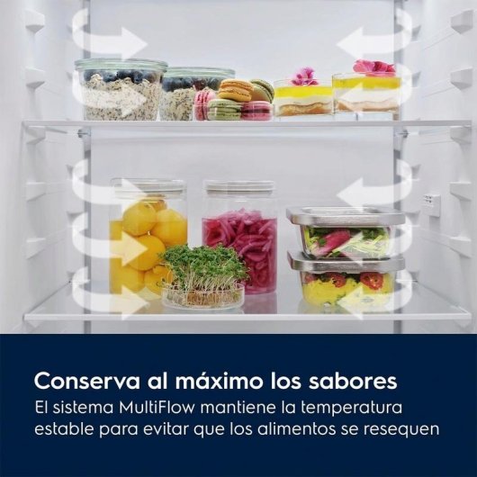 Frigorífico Combi Electrolux LNB6MD34U0 Total No Frost 200cm 336L D Inox