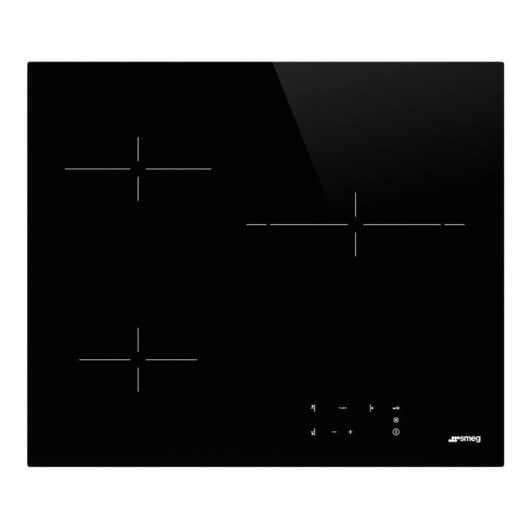 Placa vitrocerâmica Smeg 3 zonas 1,2-2,4 kW Controlo táctil