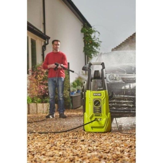 Nettoyeur haute pression Ryobi Ry130pwa 1800 W 130 Bar 420 L/h avec accessoires