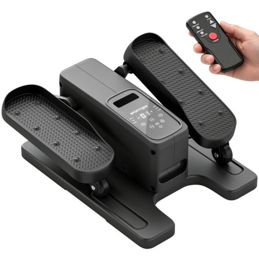 Sportnow Mini Elíptica Eléctrica Con 12 Velocidades Y 12 Programas Automáticos