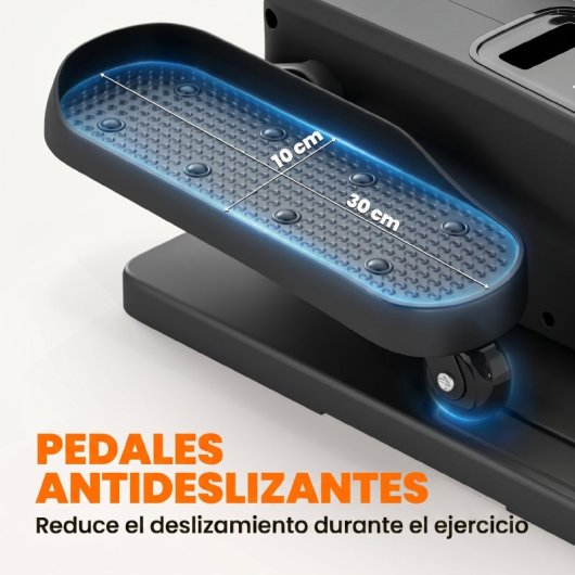 Sportnow Mini Elíptica Eléctrica Con 12 Velocidades Y 12 Programas Automáticos