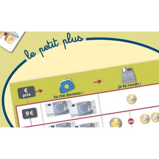 Gioco da tavolo Ravensburger Le P'tit Marchand Educativo Denaro 5+ 1-4 giocatori