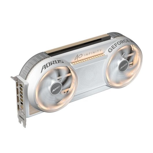 Tarjeta Gráfica Gigabyte AORUS GeForce RTX 5080 INFINITY WOOD 16GB GDDR7 Reflex 2 RTX AI DLSS4.5
