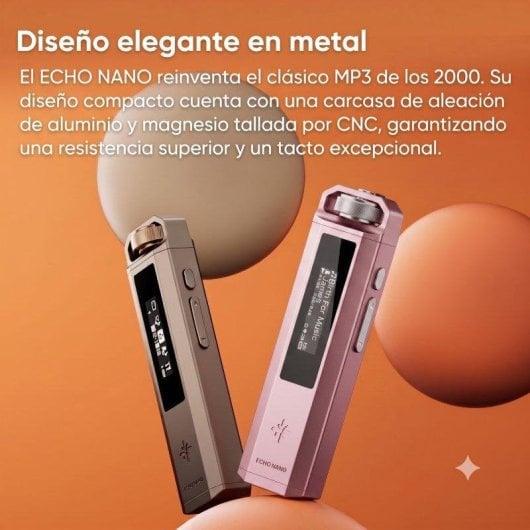 Lettore Hi-Res FiiO Snowsky ECHO NANO Rosa