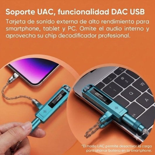 Leitor de Áudio Hi-Res FiiO Snowsky ECHO NANO Azul