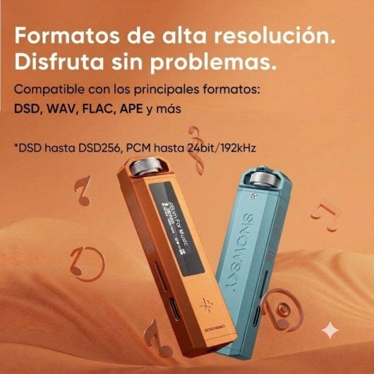 Leitor de Áudio Hi-Res FiiO Snowsky ECHO NANO Azul