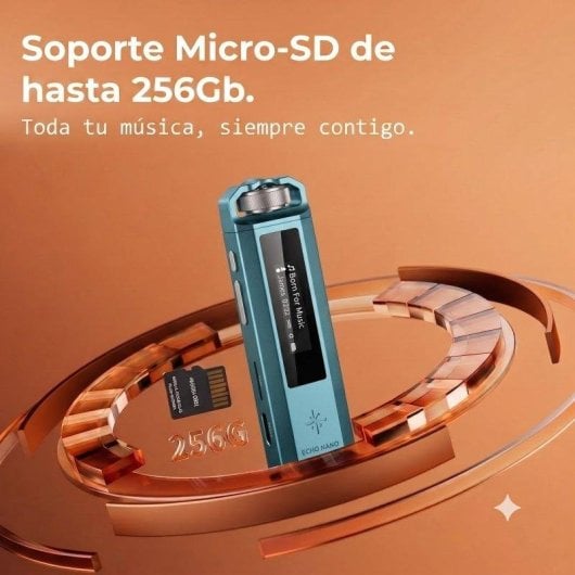 Leitor de Áudio Hi-Res FiiO Snowsky ECHO NANO Azul