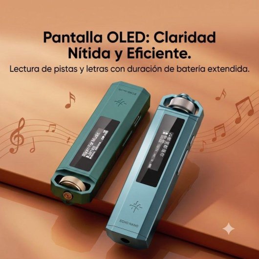 Leitor de Áudio Hi-Res FiiO Snowsky ECHO NANO Azul
