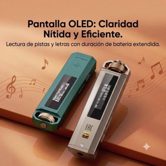 Reproductor portátil música Hi-Res FiiO Snowsky ECHO NANO DAC CS43131