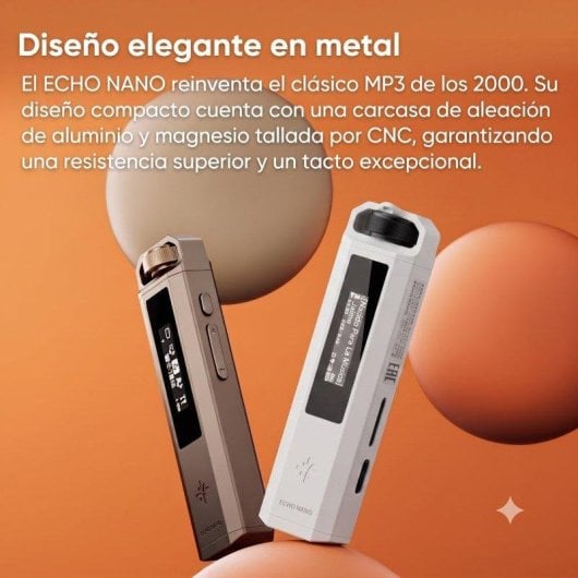 Leitor MP3 Hi-Res FiiO Snowsky ECHO NANO Branco