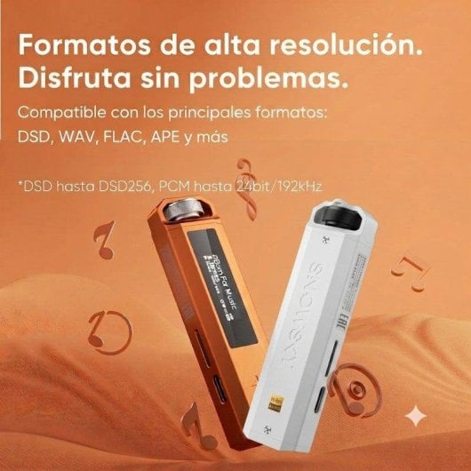 Leitor MP3 Hi-Res FiiO Snowsky ECHO NANO Branco