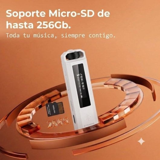 Leitor MP3 Hi-Res FiiO Snowsky ECHO NANO Branco