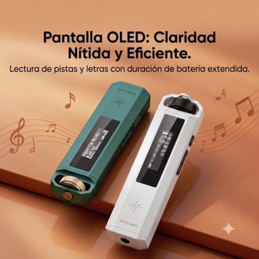 Leitor MP3 Hi-Res FiiO Snowsky ECHO NANO Branco