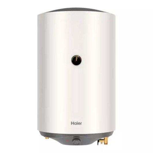 Termo eléctrico Haier 100L 1500W instalación vertical y horizontal control mecánico