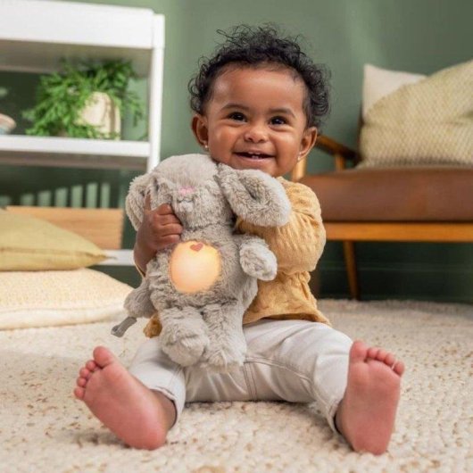 Peluche Coniglio Musicale Ingenuity Sylvie Riconoscimento Pianto Luce 5 Colori