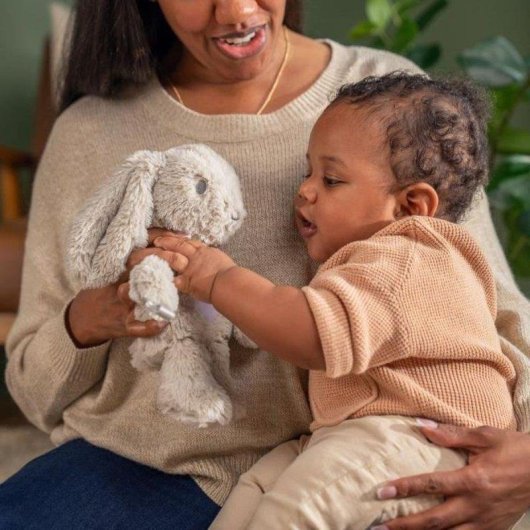 Peluche Coniglio Musicale Ingenuity Sylvie Riconoscimento Pianto Luce 5 Colori