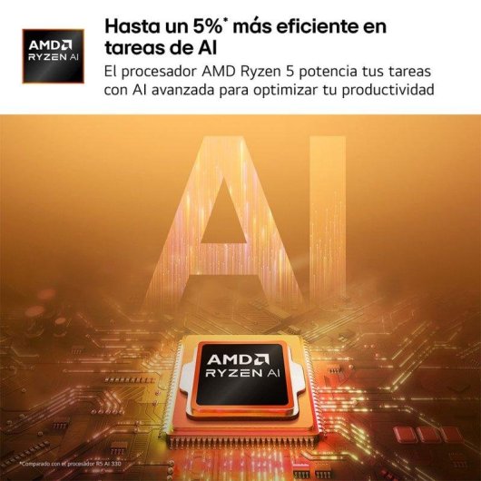 Portátil LG Gram 14Z95U-G.AS55BN 14" AMD Ryzen AI 5 435 16GB 512GB SSD Radeon Windows 11 Home