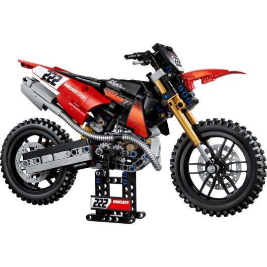 LEGO Technic Moto Ducati Desmo450 MX Factory 42238 457 peças