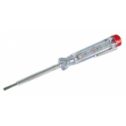Probador de voltaje Mega 10581 250V 140mm para corriente alterna y continua