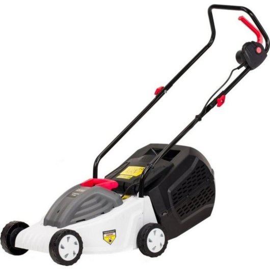 Cortacésped eléctrico NAC LE12-32-PI-J 1200W 32 cm sin tracción con cesta 35L