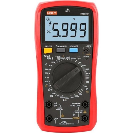 Multimeter Uni-T UT890D+ Frequenzmessung