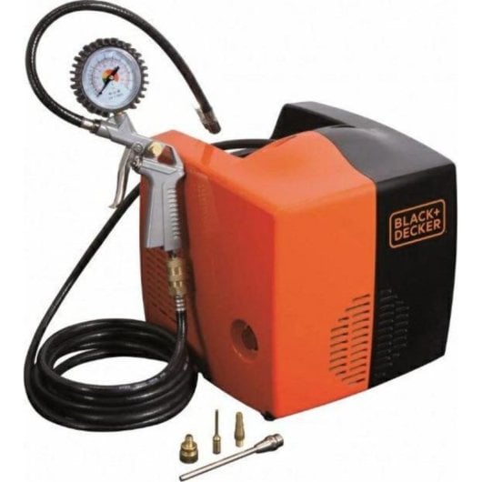 Compressore Black & Decker CUBO 1,5HP 8 bar senza olio compatto