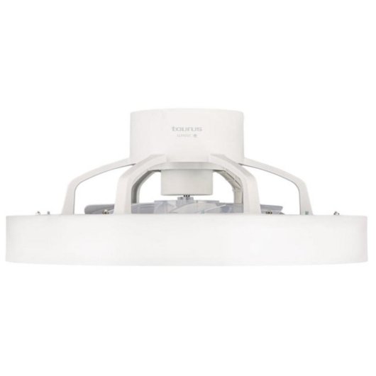 Ventilateur de Plafond avec Lumière Taurus Fresko Invisible 25W 49cm 6 Vitesses Moteur DC Silencieux Télécommande Minuterie