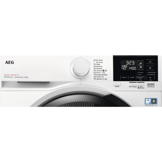 Máquina de Lavar Roupa AEG LFR6194O4Q 9 Kg 1400rpm A Branco Doseador Automático WiFi