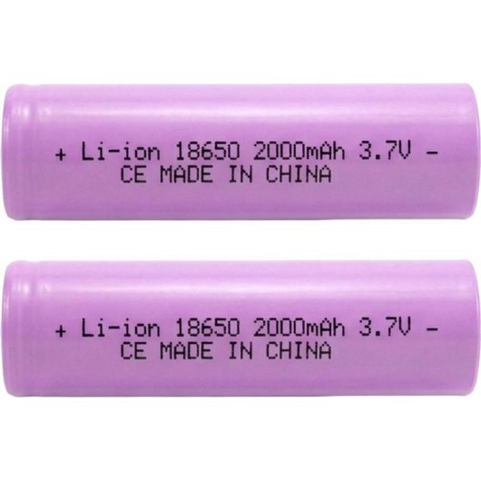 Akku Avizar TX-39728 3,7V 2000mAh 2er Set wiederaufladbar