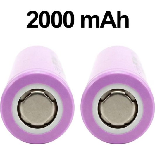 Akku Avizar TX-39728 3,7V 2000mAh 2er Set wiederaufladbar