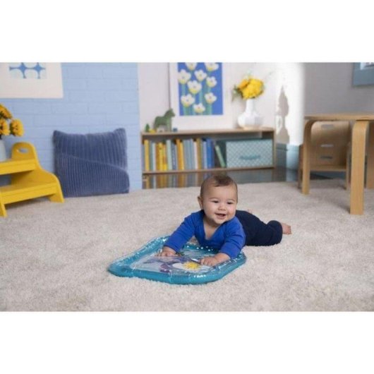 Luftbare multisensorische Wasserplatte Disney Baby Stitch Bright Starts, blau, ab Geburt