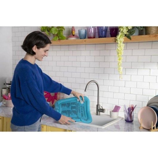 Luftbare multisensorische Wasserplatte Disney Baby Stitch Bright Starts, blau, ab Geburt
