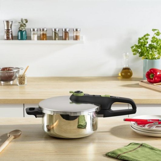 Olla a presión Tefal Secure Trendy 4L Apta para Inducción