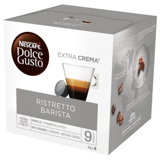 Cápsula de café Nescafé Dolce Gusto Ristretto Barista 16 cápsulas