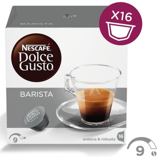 Cápsula de café Nescafé Dolce Gusto Ristretto Barista 16 cápsulas