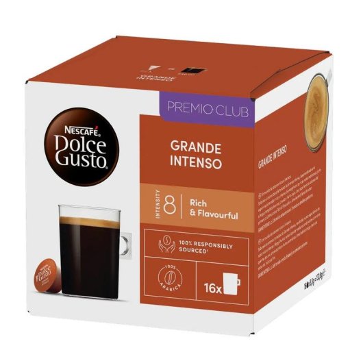 Capsula di caffè NESCAFÉ Dolce Gusto Grande Intenso 16 capsule