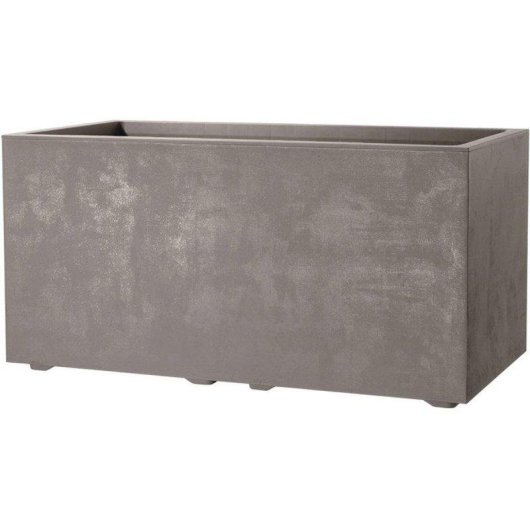 Jardinière Deroma Millennium 73L Marron Double Paroi Résistante