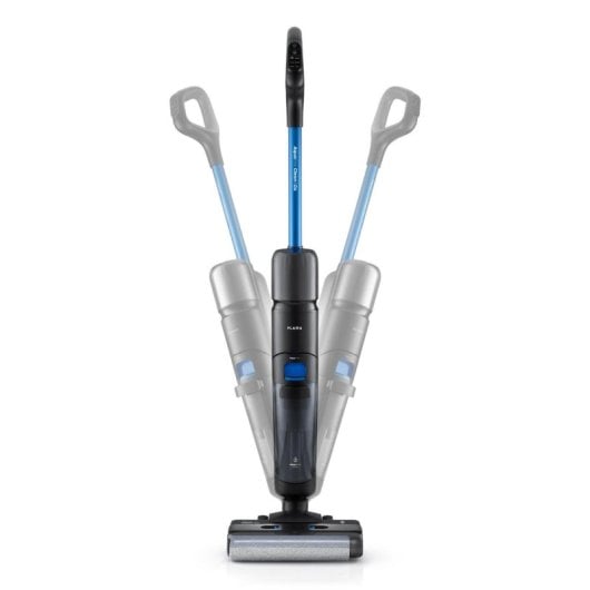Aspiradora sin bolsa Flama 1691FL 180W 28 min Cepillo Motorizado Negro Azul