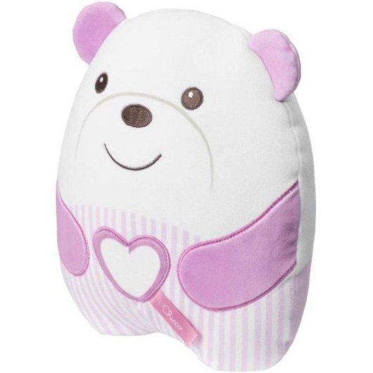 Peluche Chicco Tendre Ourson Rosa con Veglia Notturna e Suoni della Natura