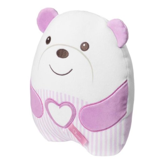Peluche Chicco Tendre Ourson Rosa con Veglia Notturna e Suoni della Natura