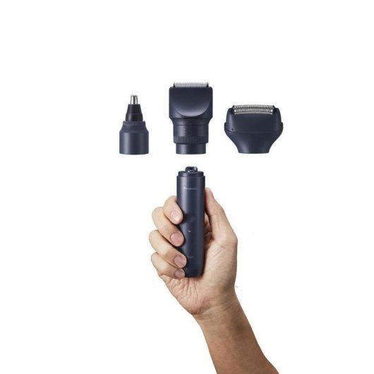 Máquina de Cortar Cabelo Multifunções Panasonic X-Shape Travel Sem Fios 58 Comprimentos 110min 3 Pentes À Prova de Água