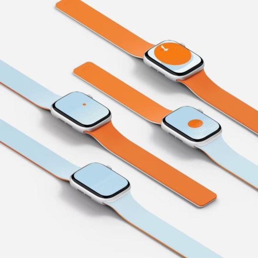 Correa MOFT Snap Duo Strap Apple Watch Magnética Bicolor 4 Estilos