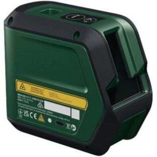 Nível laser Bosch AdvancedLevel 2G cruzado verde autonivelante 100° 15m USB-C