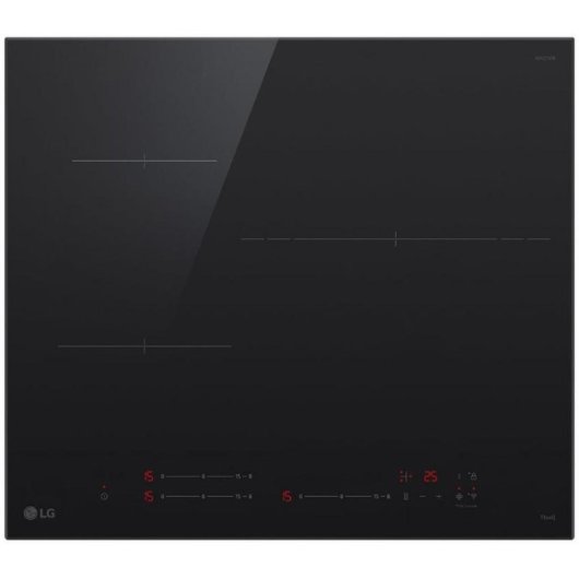 Placa de inducción LG CI5Z2421BN 3 zonas 32 cm Wi-Fi Slider Negro